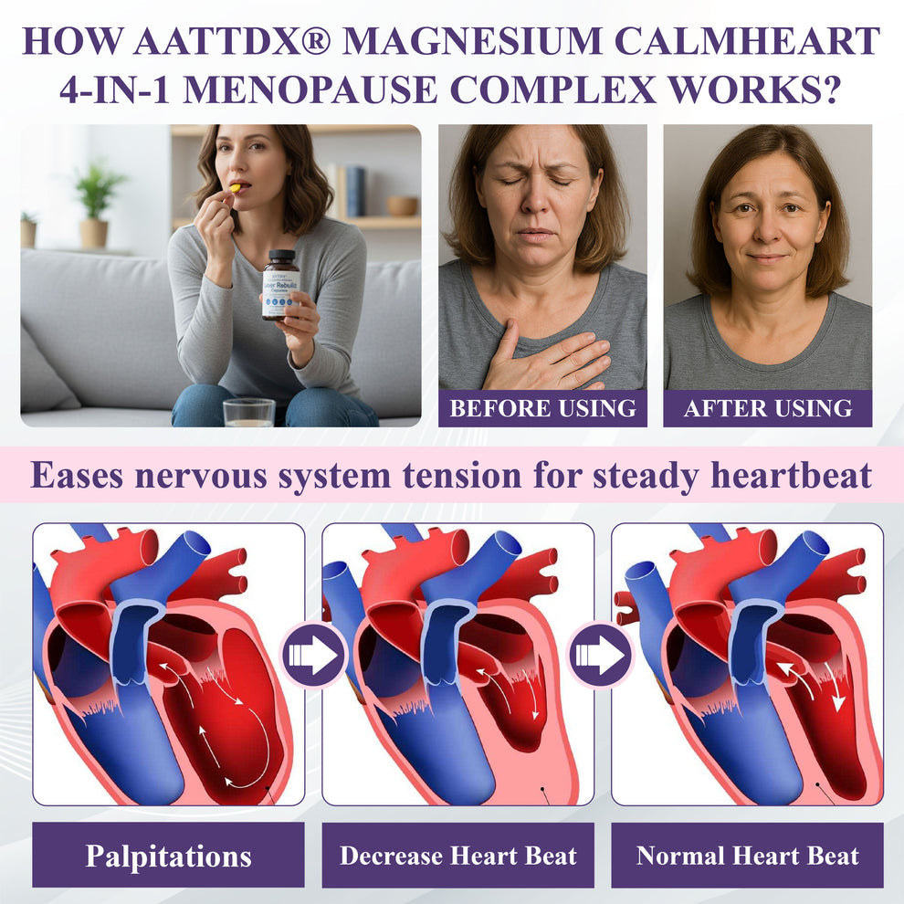 ATTDX® Magnesium CalmHeart 4-in-1 Menopause Complex